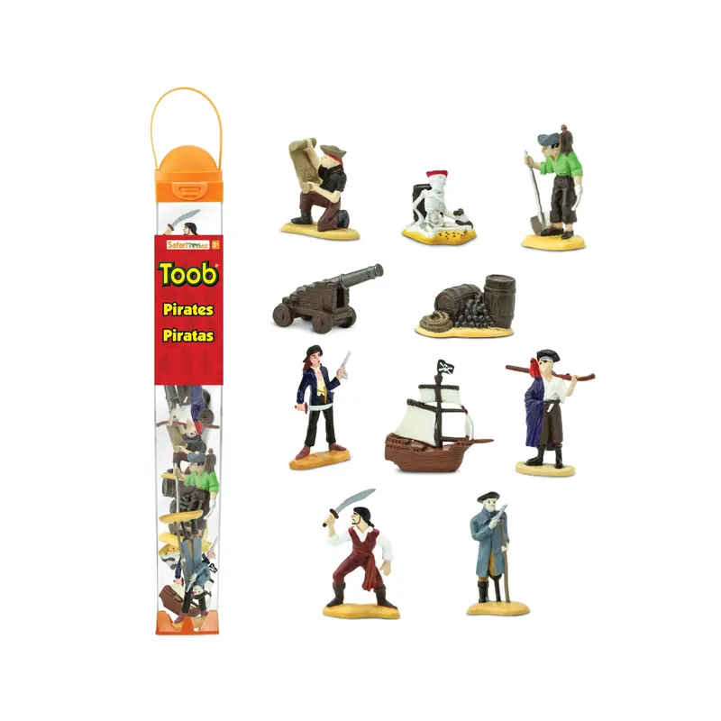 Figurines pirates - Tube Safari Ltd® 680804