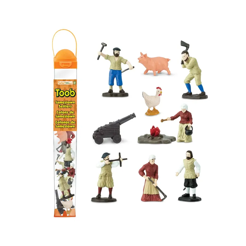 Figurines premiers colons - Tube Safari Ltd® 680204