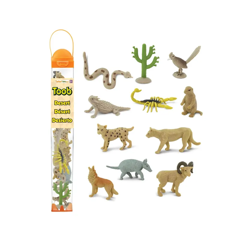Figurines thème du désert - Tube Safari Ltd® 682504