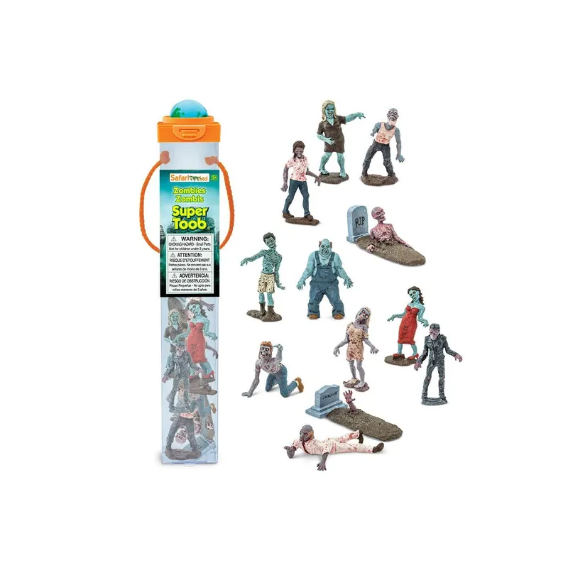 Figurines Zombies - tube Safari Ltd® 686004