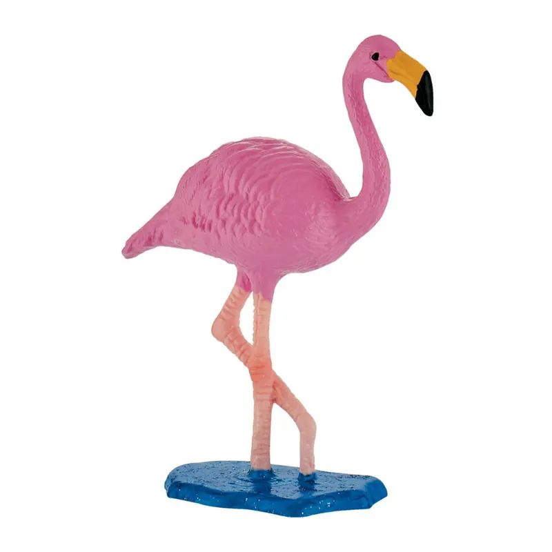 Flamant rose Phoenicopterus roseus - Figurine oiseau exotique Bullyland 63716