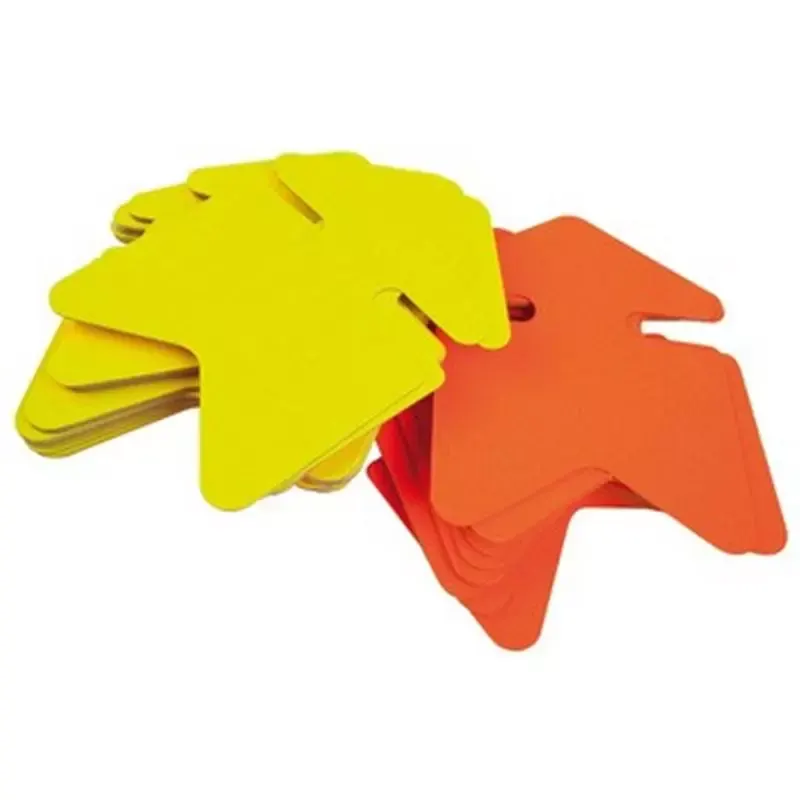Flêche en cartons fluo pour promotion - 240 x 320 mm - 25 flêches