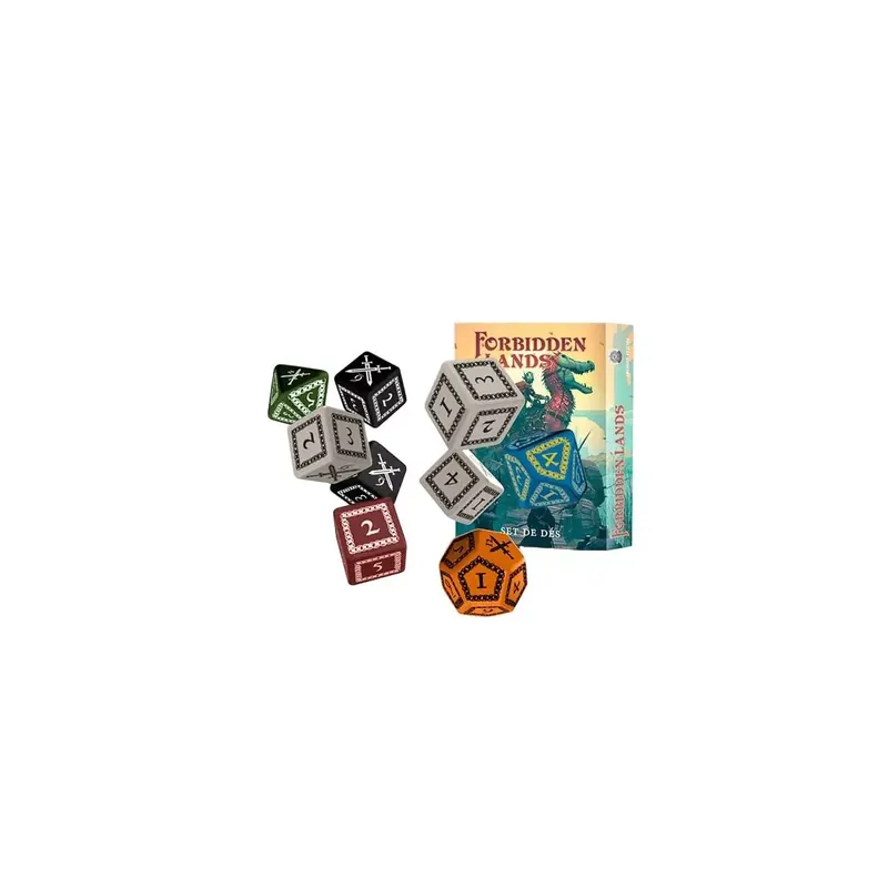 Forbidden Lands : Set de Dés