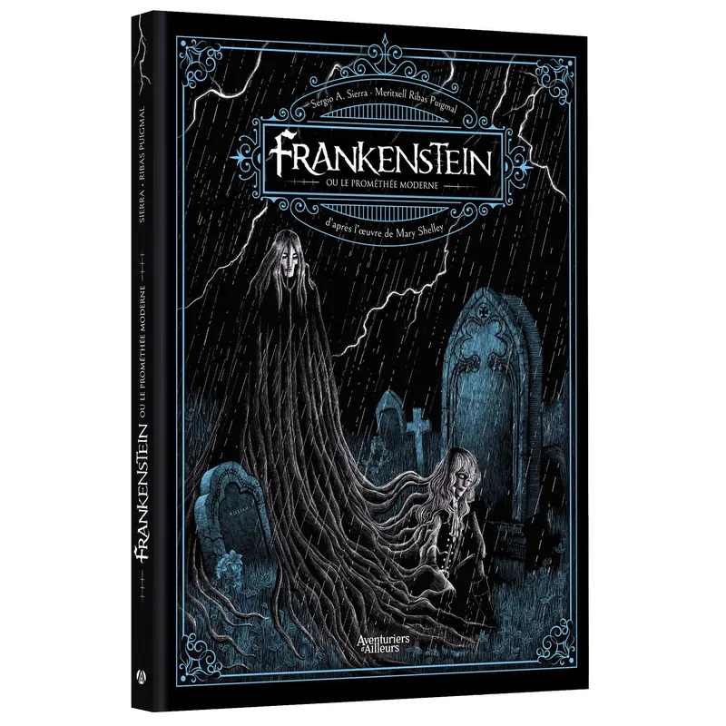 Frankenstein ou le Prométhée moderne - Édition jaquette