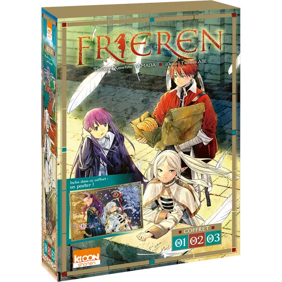 Frieren - Coffret Tomes 1 à 3 - Édition 2023