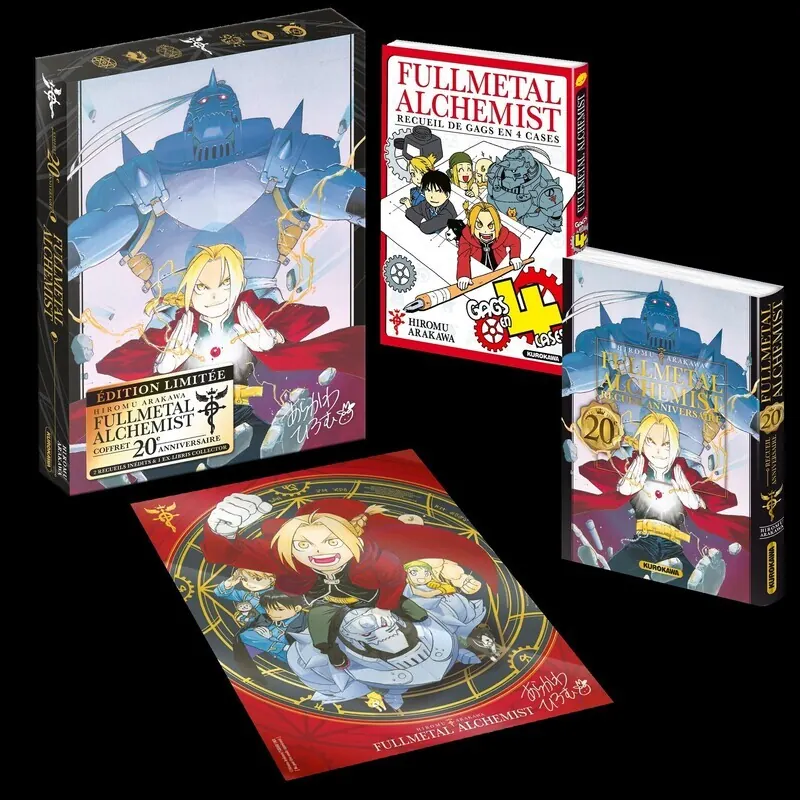 Fullmetal Alchemist - Coffret 20e anniversaire
