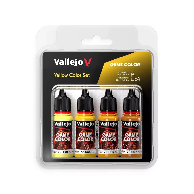 Game Color Set Jaune - Peinture