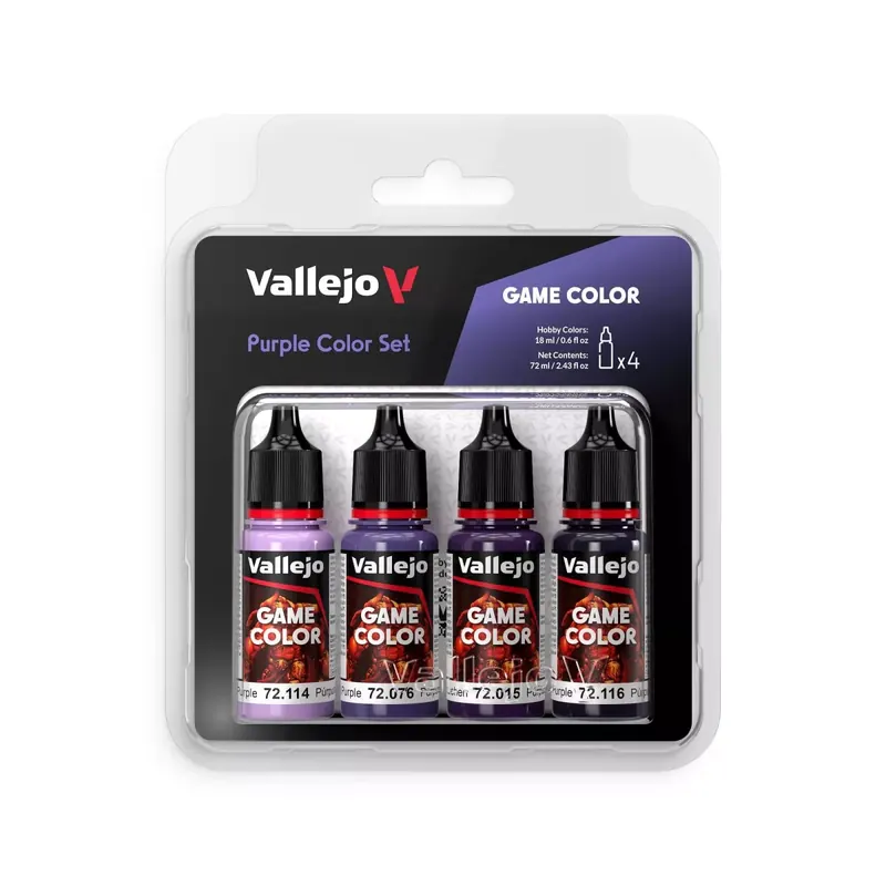 Game Color Set Violet - Peinture