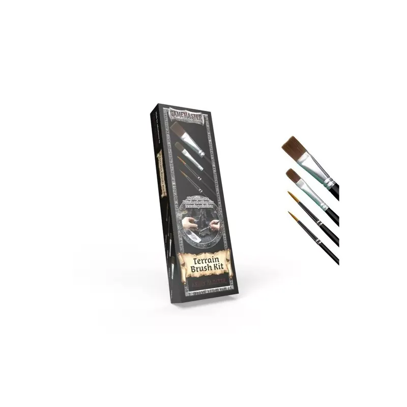 Gamemaster : Terrain Brush Kit - Pinceaux