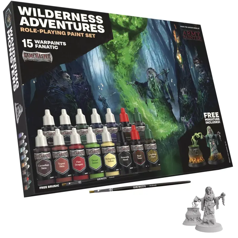 Gamemaster : Wilderness Adventures Roleplaying Paint Set