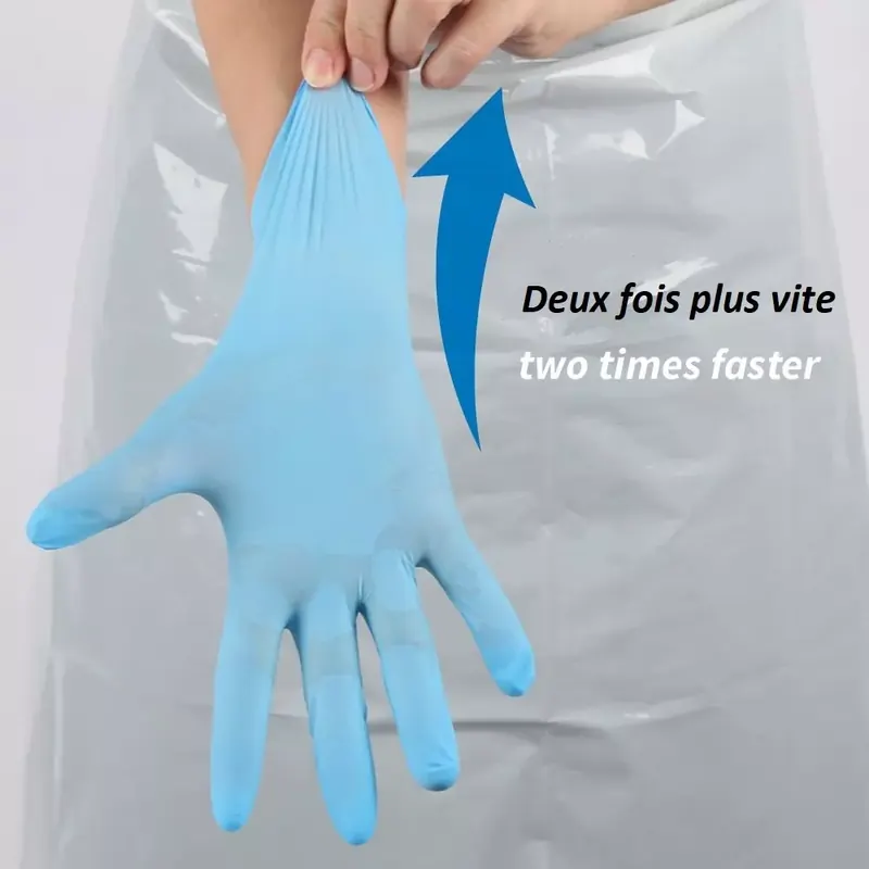 Gant en nitrile à enfilage rapide "Rapid-On"
