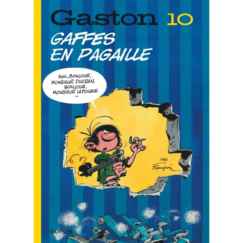 Gaston - Tome 10 : Gaffes en pagaille - Édition 2018