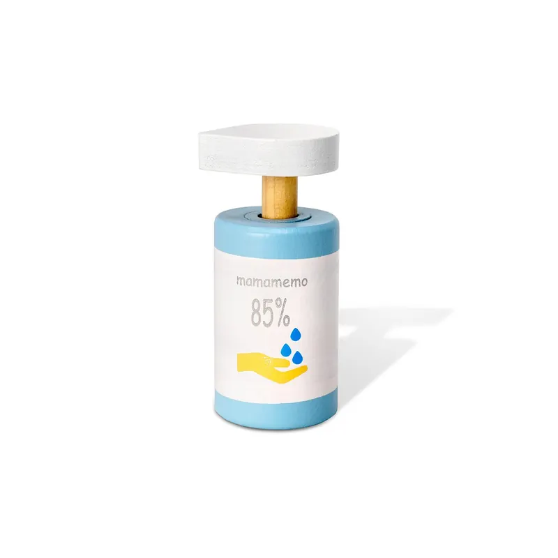 Gel hydroalcoolique - Jouet en bois pour faire semblant