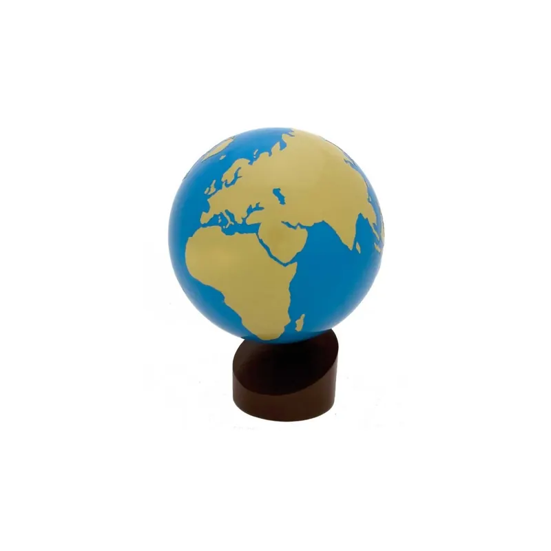 Globe de Terre et d'Eau Montessori (Lisse)
