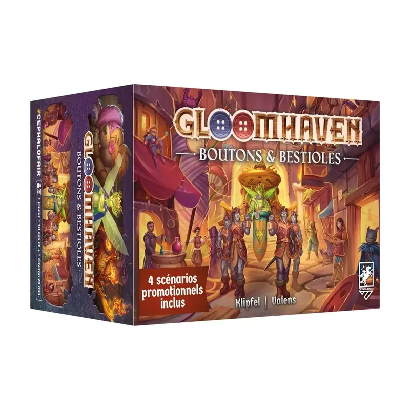Gloomhaven Boutons & Bestioles