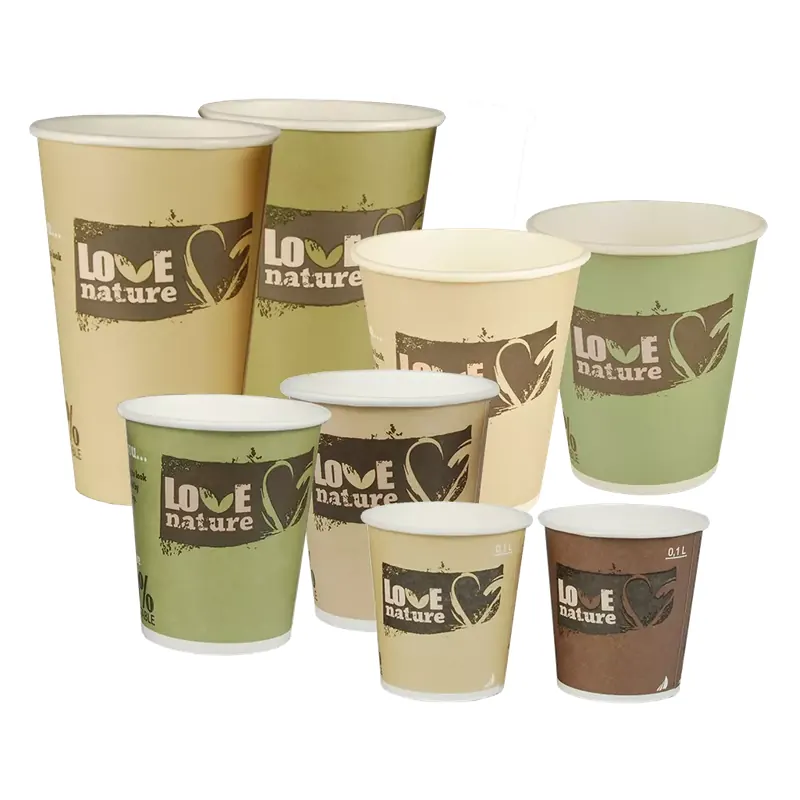 Gobelets en carton certifié