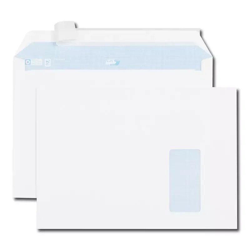 GPV Enveloppes, C4, 229 x 324 mm, avec fenêtre à droite