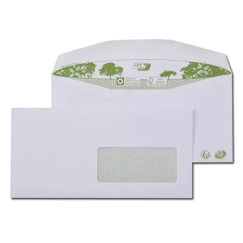 GPV Enveloppes Envel'Matic ERA Pure - C6/C5 - Avec fenêtre A droite