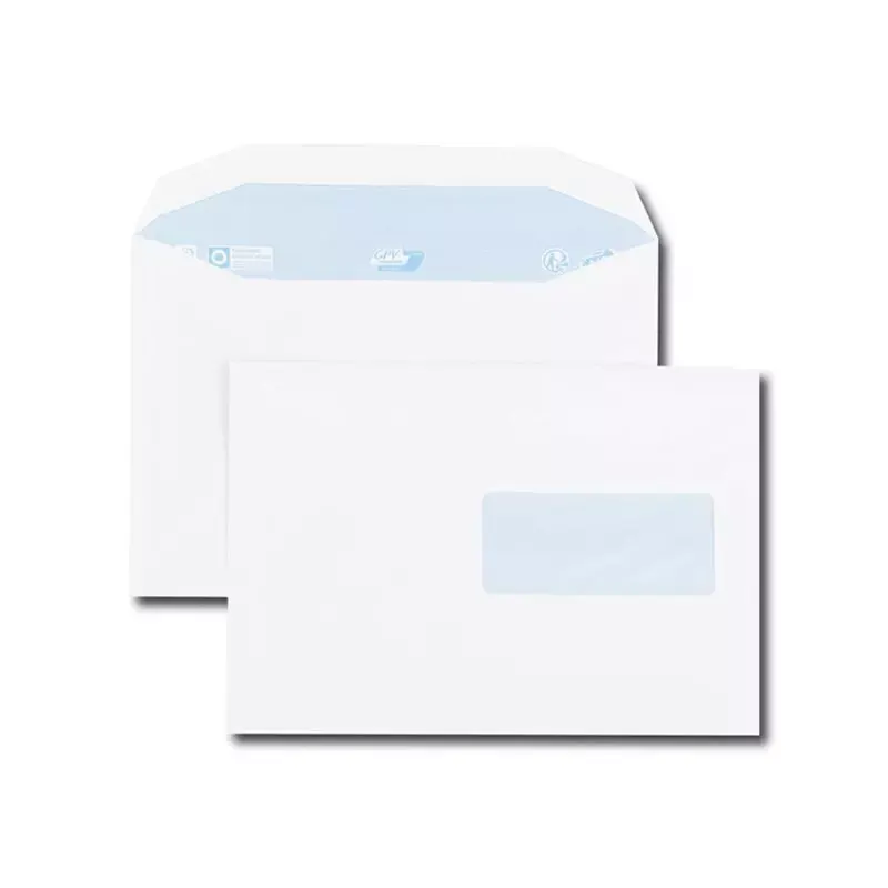 GPV Enveloppes ENVEL'MATIC OFFICE, 162 x 229 mm, blanc