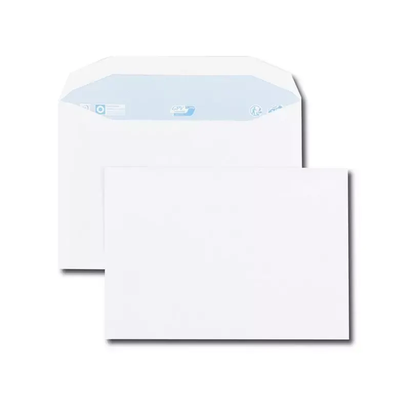 GPV Enveloppes ENVEL'MATIC OFFICE,C5 sans fenetre  blanc
