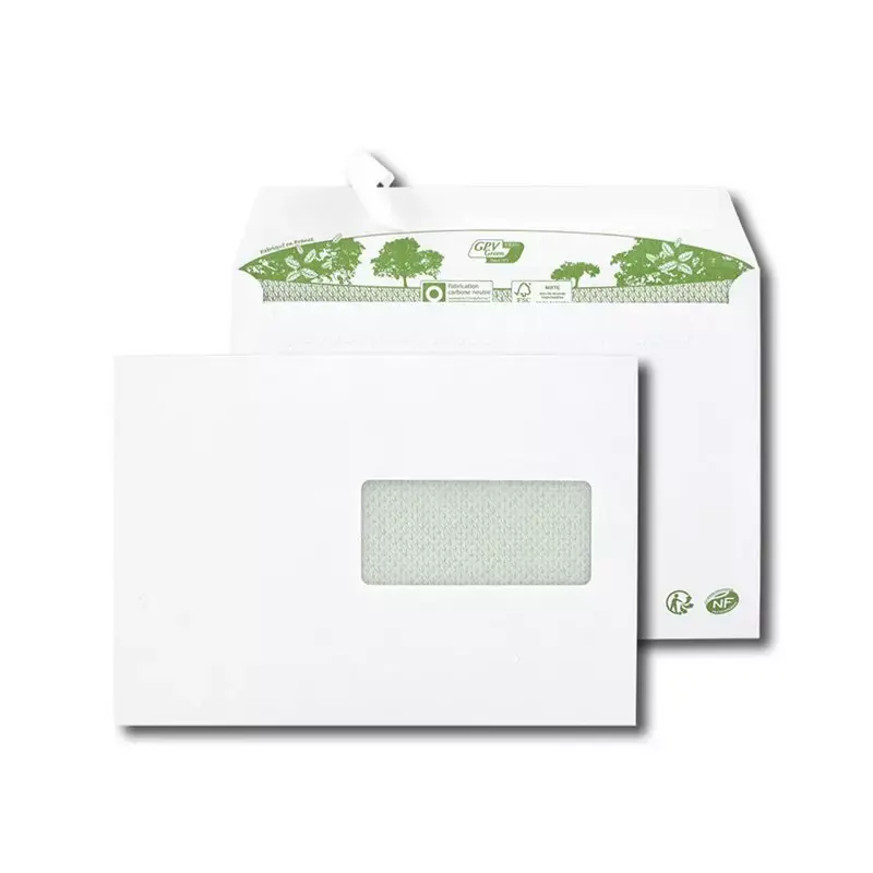 GPV Enveloppes "ERAPure" C5: 162 x 229 mm, avec fenêtre