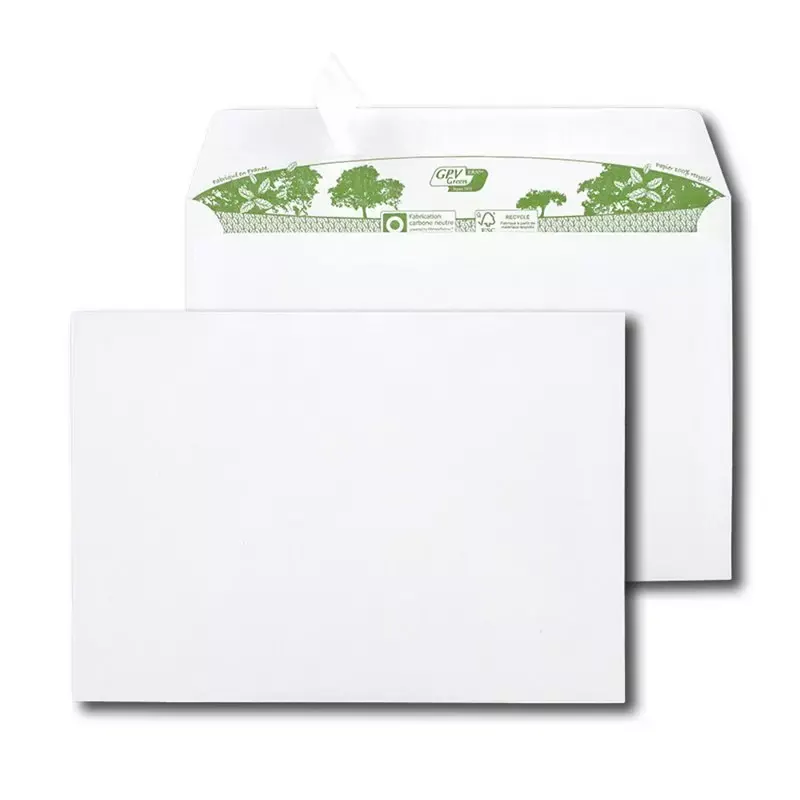 GPV Enveloppes "ERApure" C5 162 x 229 mm, sans fenêtre