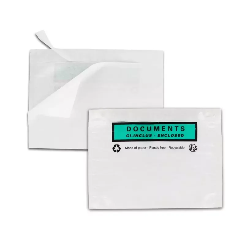 GPV Pochettes porte-documents en papier, (L)120 x (P)162 mm