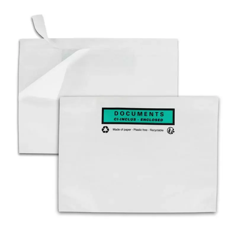 GPV Pochettes porte-documents en papier, (L)165 x (P)228 mm