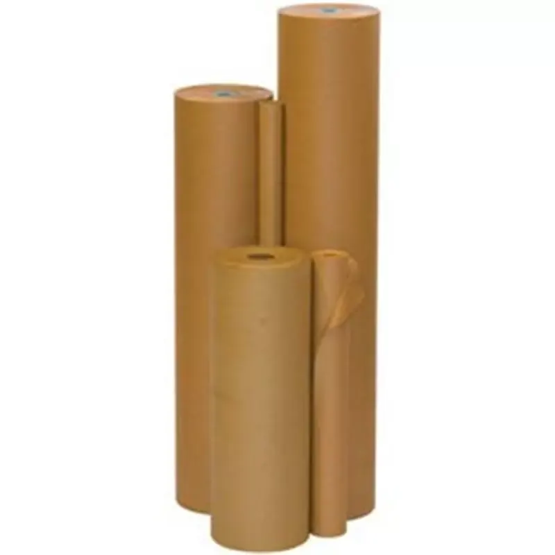 Grand rouleau de papier d'emballage largeur 50 cm - longueur 250 m - marron