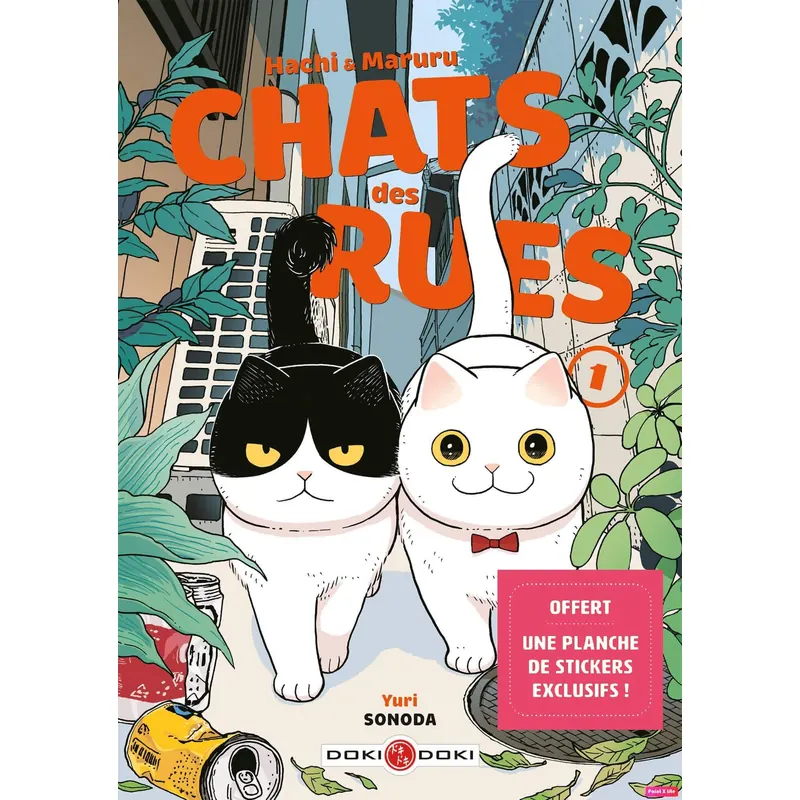 Hachi & Maruru : Chats des rues - Tome 1 - Édition limitée