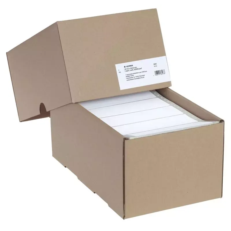 HERMA étiquettes d'ordinateur continues - 147 -32 x 48 -40 mm -