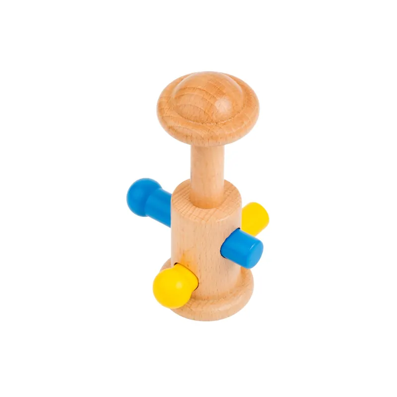 Hochet Dolio Montessori - Stimulation Sensorielle Motricité Bébé Educo