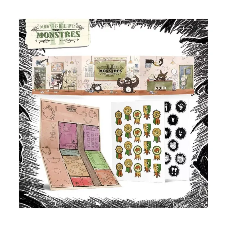 Incroyables Détectives de Monstres : Kit de l’Incroyable Vétéran
