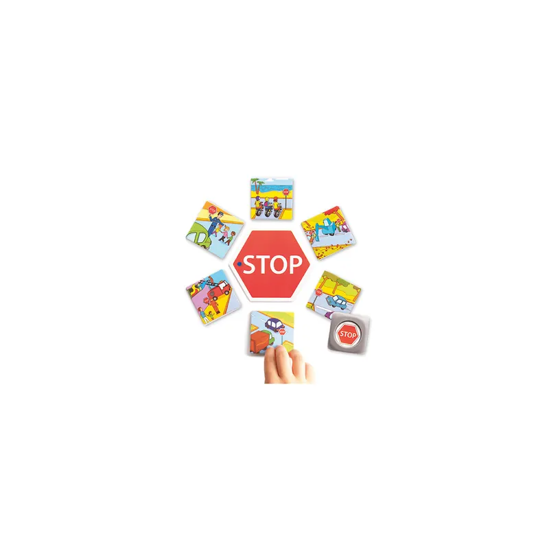 Initiation à l'éducation routière - Jeu éducatif de signalisation routière