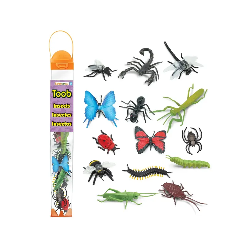 Insectes TOOB® - Ensemble de 14 figurines Tube Safari