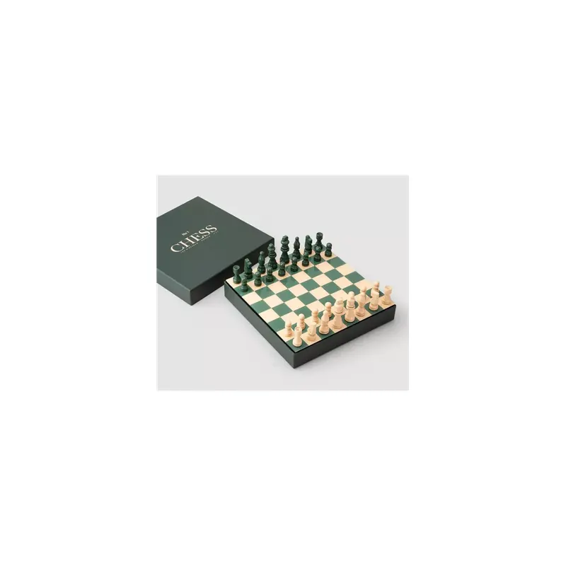 Jeu d'Échecs Classique Vert - Printworks Play