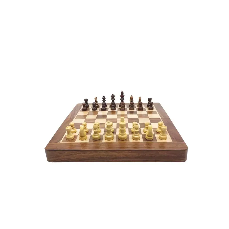 Jeu d'Échecs Pliable et Magnétique - 35 cm