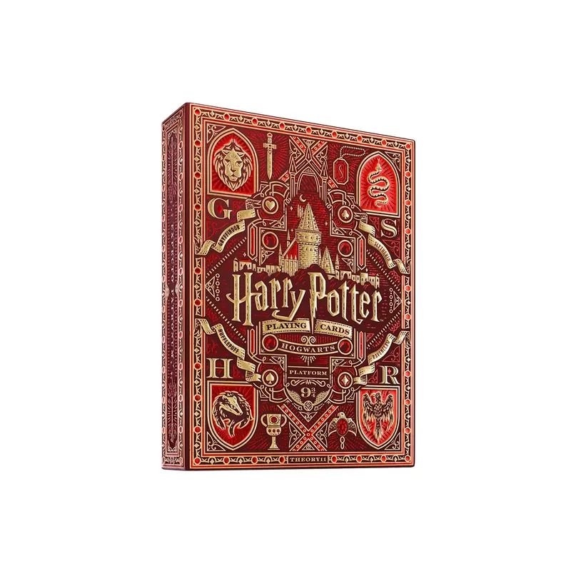 Jeu de 54 cartes Bicycle Theory 11 - Harry Potter : Gryffondor