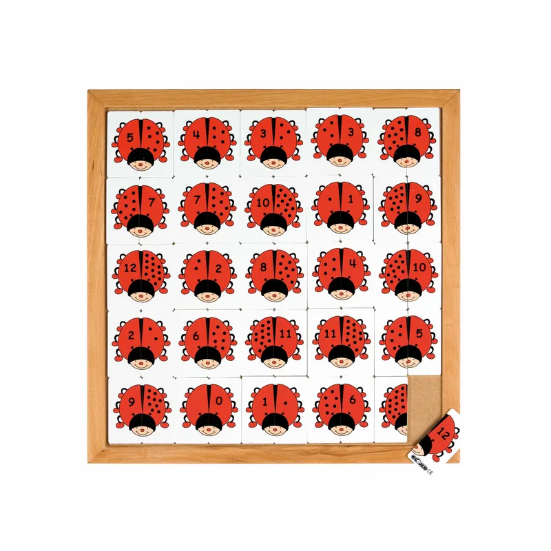 Jeu de Comptage des Coccinelles Educo