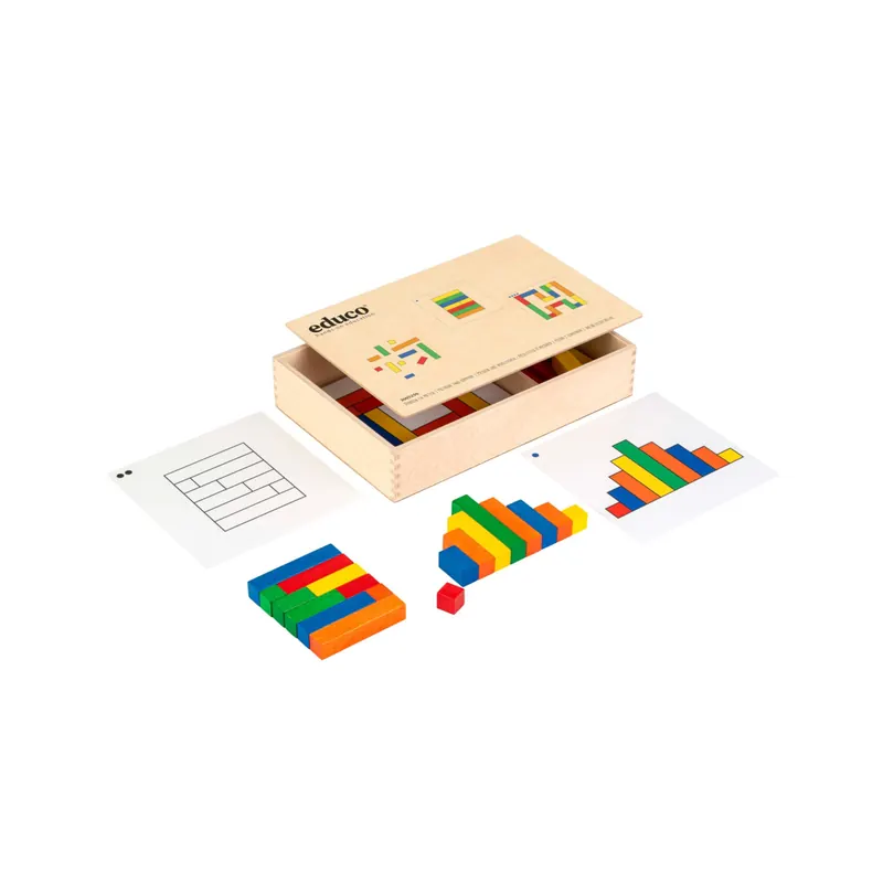 Jeu de Réglettes Mesure et compare de longueurs - Educo