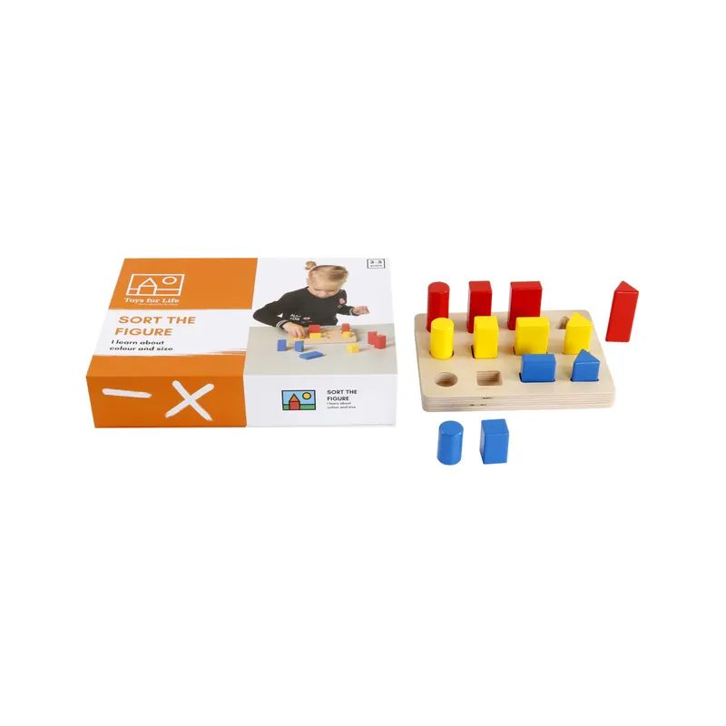 Jeu de tri des formes et couleurs Toys For Life - Activité mathématiques