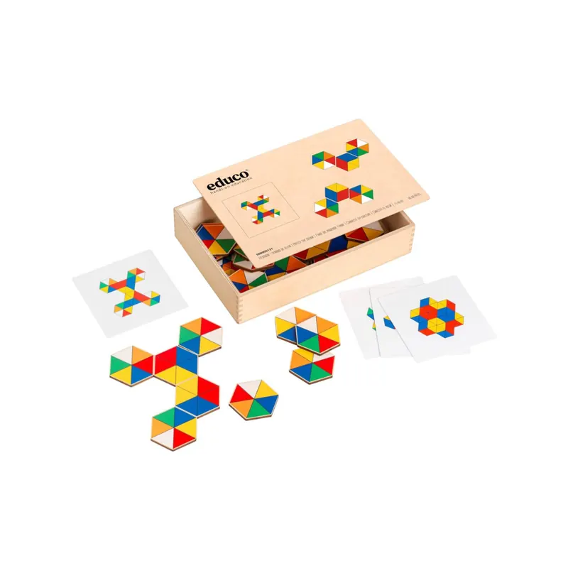 Jeu Hexagon : Exploration des Couleurs et Orientation Spatiale