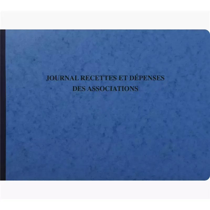 Journal Recettes Dépenses des Associations - 80 Pages - 27x38cm