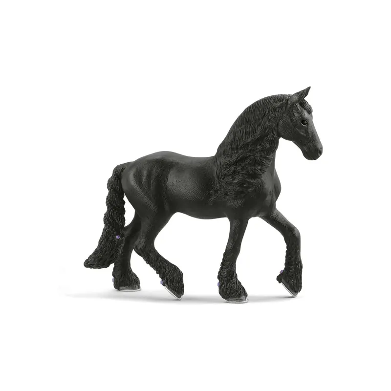 Jument Frison - Figurine Schleich 13906 - Cheval Hollandais Noir