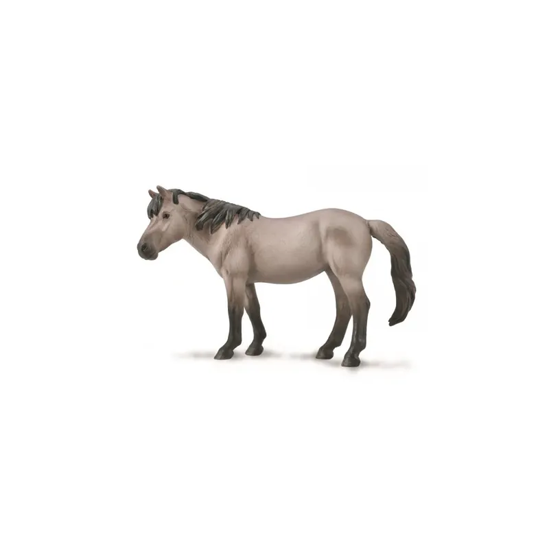 Jument Konik CollectA - Robe Blue Dun - Figurine réaliste cheval 88926 - 14.5cm