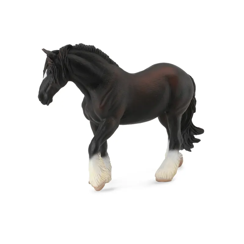 Jument Shire Noire CollectA - Figurine réaliste 88582