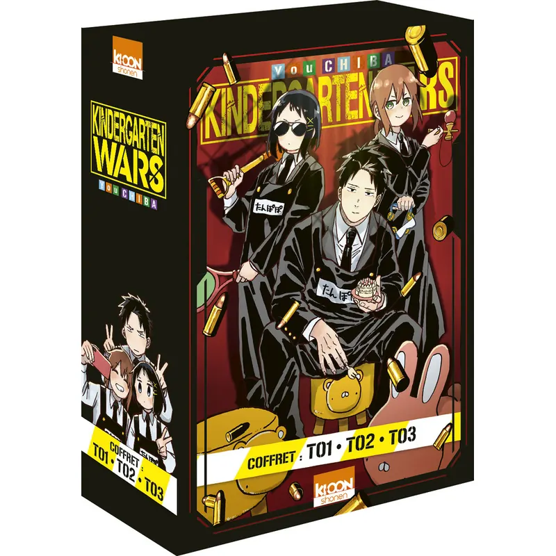 Kindergarten Wars - Coffret Tomes 1 à 3 - Édition 2025