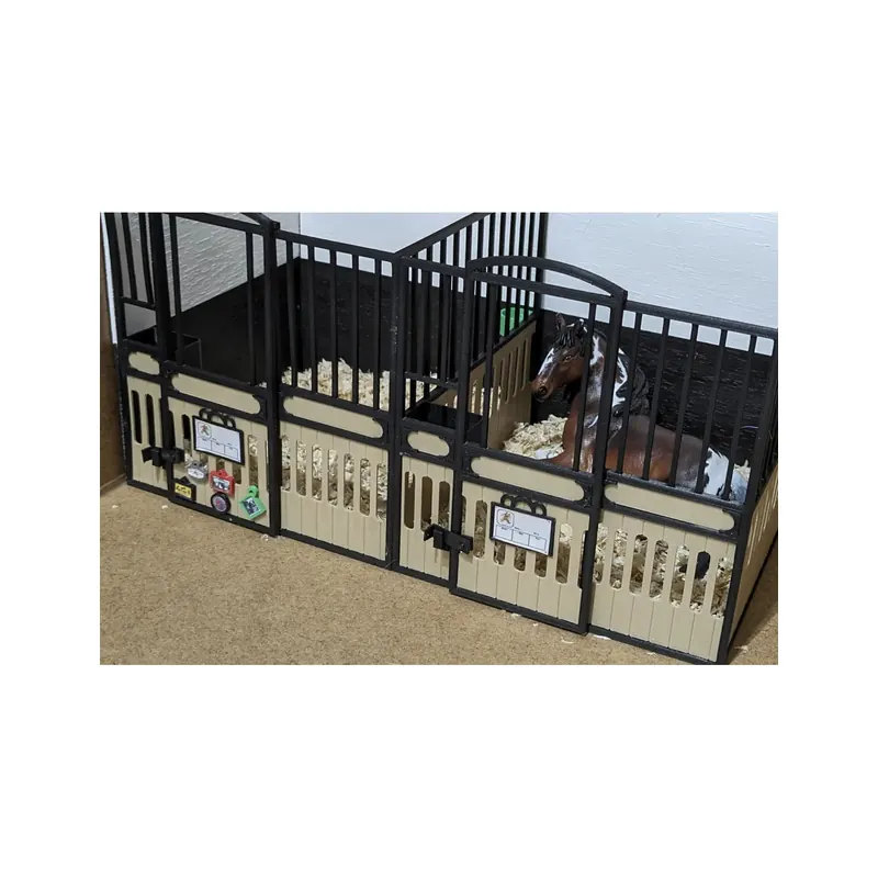 Kit de Démarrage Noir pour Écurie Miniature - Modélisme
