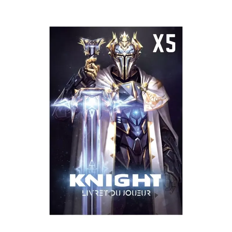 Knight - 5 Livrets de Joueur