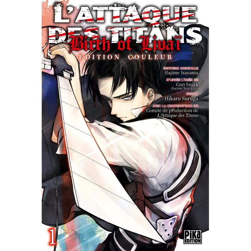 L'Attaque des Titans : Birth of Livaï - Tome 1 - Édition couleur